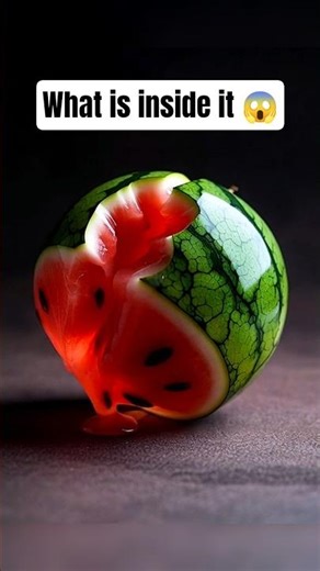 This watermelon is melting… but still fresh 😳🍉