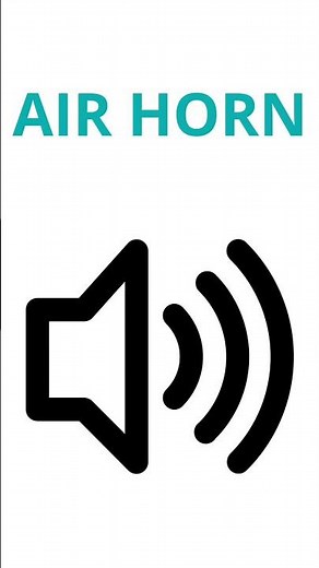 Air Horn — Sound Effect (Free to use)