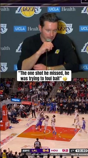 JJ Redick on LeBron shooting 13-14 😂