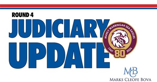 Judiciary: Round 4 vs Roosters