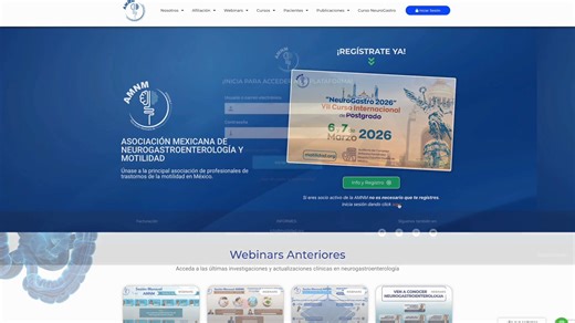 Te invitamos a participar en el Hands-on de Manometría Esofágica, Anorrectal y Biorretroalimentación, que se realizará en el marco del VII Curso Internacional de Posgrado “Neuro Gastro 2026”. Un espacio práctico diseñado para fortalecer habilidades clínicas con bases sólidas y aplicación directa en la práctica diaria. ⚠️ Actividad exclusiva para socios AMNM 🔹 Cupo limitado 📅 Fecha: Jueves 5 de marzo de 2026 📍 Sede: Salón Victoria, Complejo Antonino Fernández, Hospital Español, Ciudad de Méxic