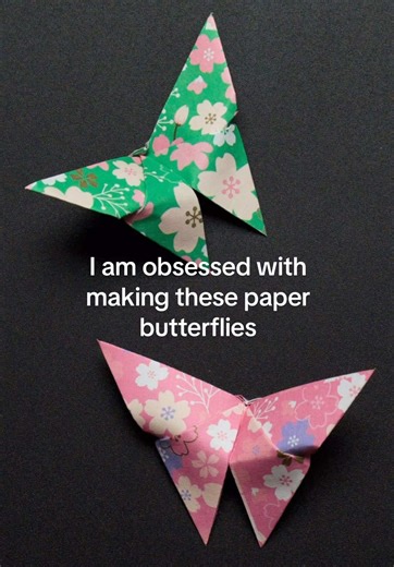 😍🦋Tiny paper butterfly you can make anywhere anytime. Easy origami butterfly #origami #paperbutterfly #handmadebutterfly #easydiy #fyp