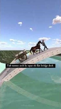 1000 Saal Se Khada Ye Pul Kaise Bana? #BridgeEngineering #AncientEngineering #ZhaozhouBridge #Shorts