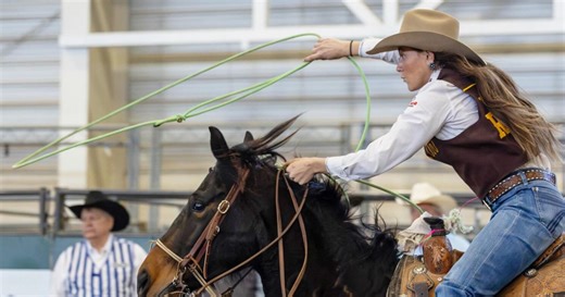 Wyoming rodeo sweeps Colorado State's Skyline Stampede