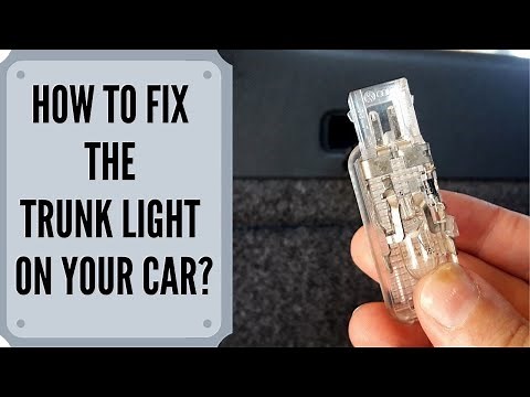 How To Fix The Trunk Light? Skoda And Other Cars