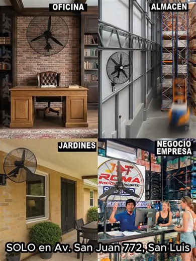 Ventilador Gigante 2X1: Frescura Silenciosa y Potente