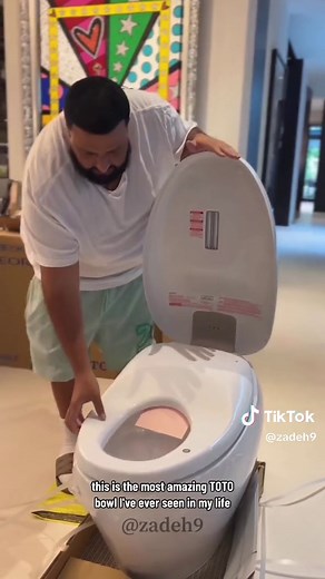 Luxury TOTO Drake Toilets - A Gift from Drake to DJ Khaled