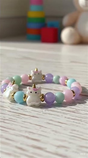 Unicorn bracelet ideas #easybracelet #bracelet #diy #handmade #bracelet #unicorn #beadsbracelet