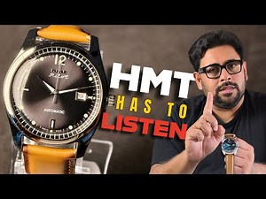 HMT Pilot Automatic — Legendary Indian Watch Reborn? Or HMT just missed it again?