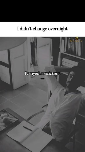 I Didn’t Change Overnight — I Stayed Consistent | #PowerfulMotivation