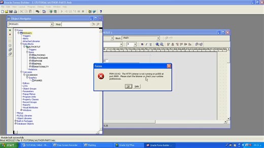 【Oracle Forms Builder Tutorial】Part 1 create block and item(1/27)