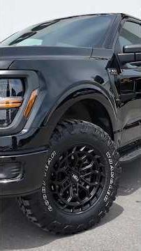 Goodyear M/T Boulder Tires + @fastwheelsalloyHD Phantom #Ford #Pickup #FordF150