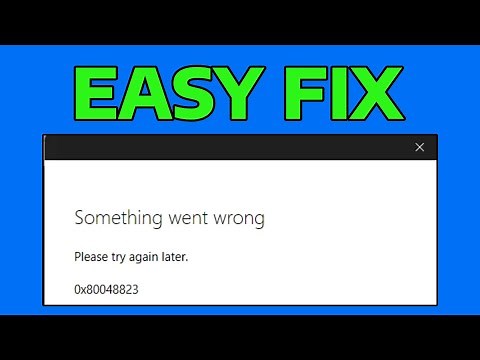 How To Fix Sign in Error 0x80048823 in Windows