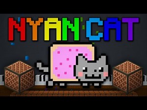 Nyan Cat - Minecraft Note Block Command Block Cover