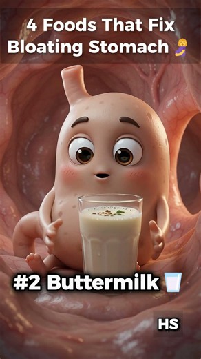 4 Foods That FIX Bloating Overnight 🤯 #stomach #stomachanatomy #stomachpain #stomachproblem