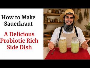 How to Make Homemade Sauerkraut with Apple... The Old Amish Trick for Probiotic-Rich Gut Health