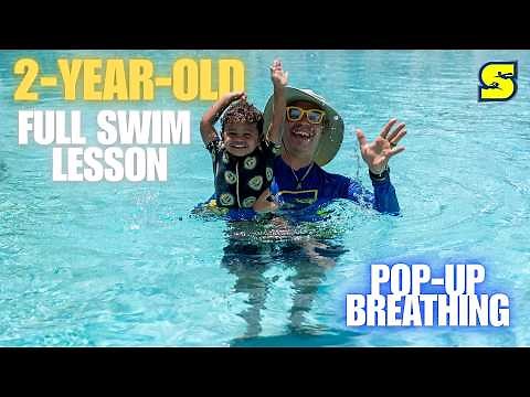How to Teach a 2-Year-Old to Swim 🏊 | Play + Skills