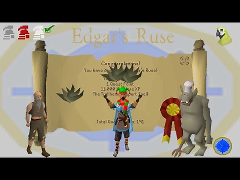 OSRS Edgar's Ruse Quest Guide | Ironman Approved