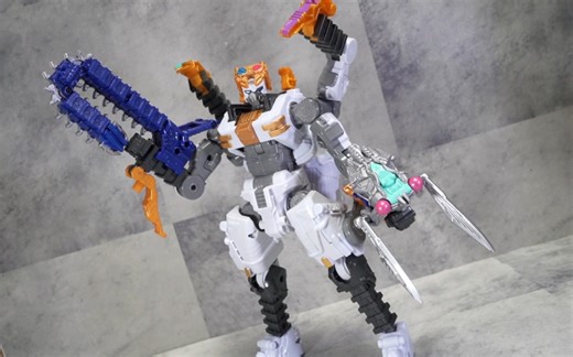 [战队惯例的追加机甲]万代6月出货 DX 神蜘蛛 玩家实物介绍与合体