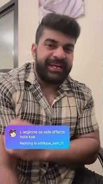 L arginine side effects