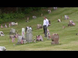 A walk through a cemetery On the Pennsylvania Road