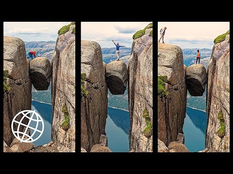 Kjerag Hike and Kjeragbolten, Norway [Amazing Places 4K]