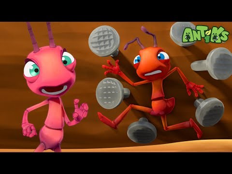 Magnetic Fruit Trap! 🧲🍒 | Antiks 🐜 | Funny Cartoons for Kids