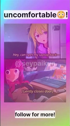 uncomfortable #anime #animegirls #manga #seypaikun #animeh