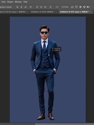 Photoshop background removal made easy & professional!✨#GraphicDesign #PhotoEditing #BackgroundRemoval #PhotoshopTutorial #designreels