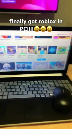 my first experience in roblox PC!