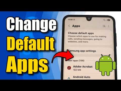How to Change Default App on Android Phone (Best Method)