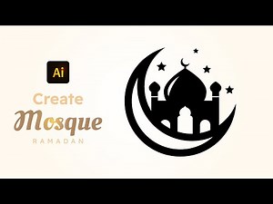 Easy way to Create Mosque (Ramadan) | Illustrator Tutorial