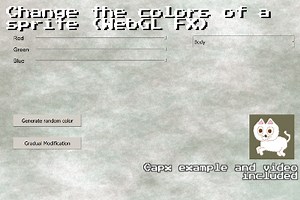 Change dynamically the color on a sprite (webGL effect) - Free Addicting Game ★★★★★