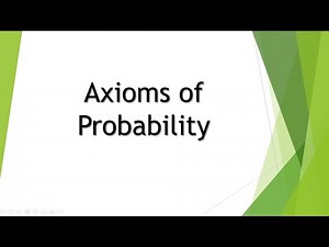 Axioms of Probability | Probability & Statistics Made Easy | Exam Preparation
