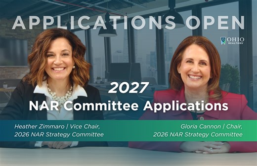 Ohio REALTORS® Insider: 2027 NAR Committee Applications