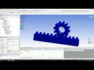 Rack and pinion ansys tutorial