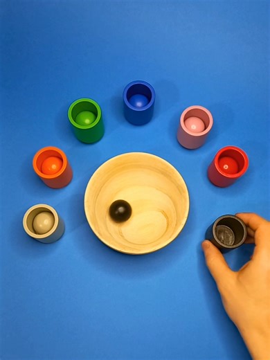 Flawless Color Classification 🟦🟥🟨 #asmr #satisfying