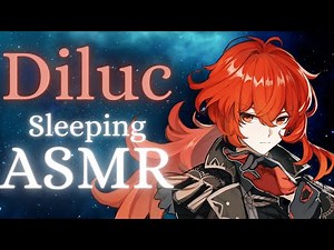 [M4A] Diluc Comes Home To Fall Asleep With You [Genshin Impact ASMR]