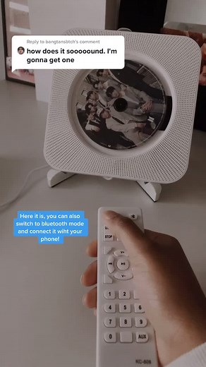 Wall Mounted CD Player Bluetooth Connection Guide