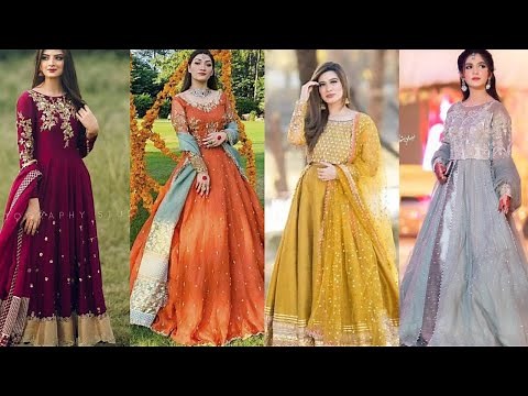 Stunning Party Wear Frocks For Girls | Latest Fancy Long Frock Designs