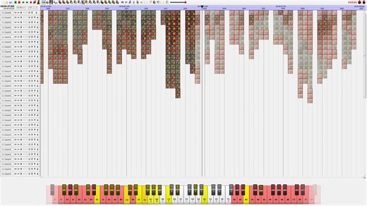 把傅里叶变换的MIDI导入Minecraft Note Block Studio会发生什么?