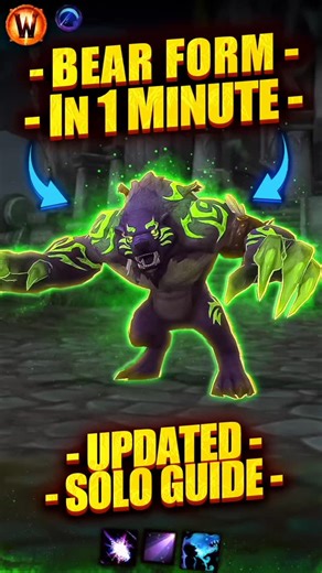 bandevil on Instagram: "Best Form for Guardian Druid in 1 Minute! 🐻 Mage Tower Guide"