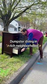 Things I found dumpster diving in a rich neighborhood