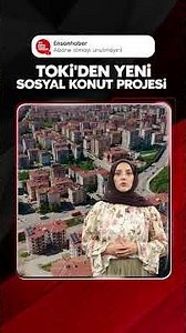 TOKİ'den yeni sosyal konut projesi #shorts