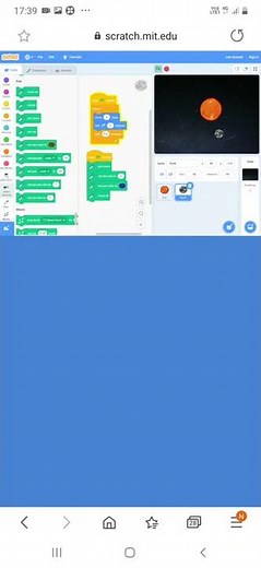 Solar System Scratch Project by Aishpreet Kaur Panaich