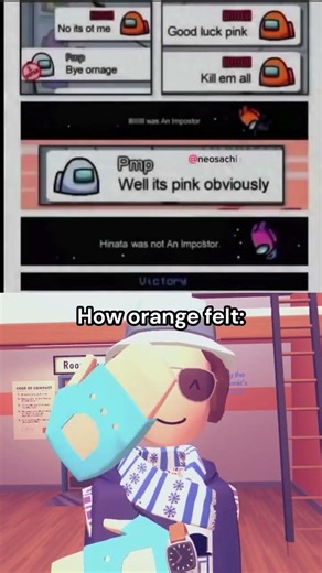 How Orange Felt 😎 - #recroom #recroomshorts #recroomvr