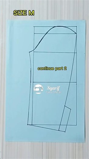 blazer sleeve pattern design part 1 #shorts #sewing #sewingpattern