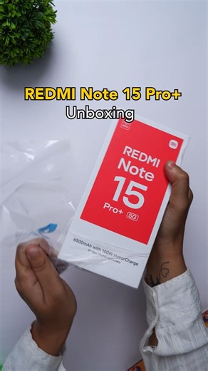 Redmi Note 15 Pro+ Unboxing 📦 | Price, specs, features, and what's in the box 👀