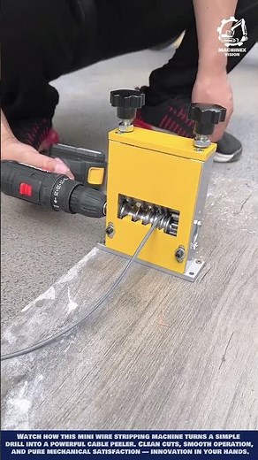 Power Tools! Drill Powered Wire Stripper Machine - 1.5-25mm Capacity for Fast Copper Recycling