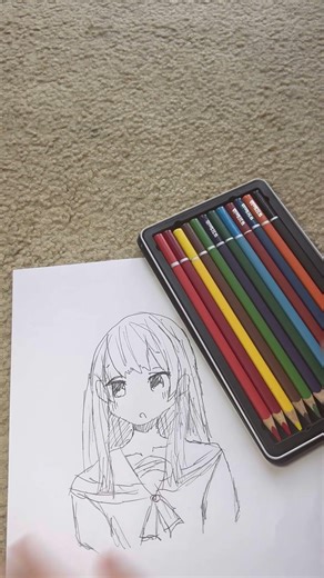 What if I put a bit of colour in my drawings?/idk